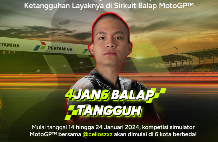 Berani Challenge Ikut MotoGP 4JAN6 BALAP TANGGUH?!