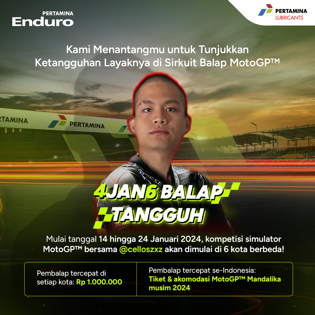 MotoGP 4JAN6 BALAP TANGGUH