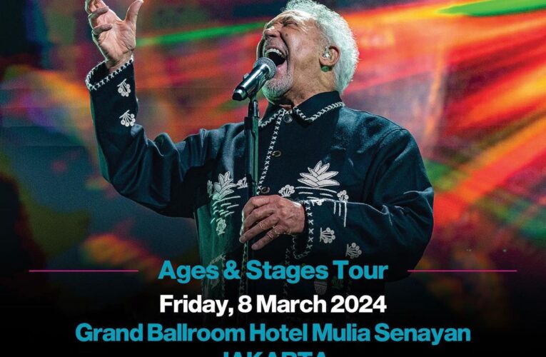 Tom Jones in Jakarta 2024