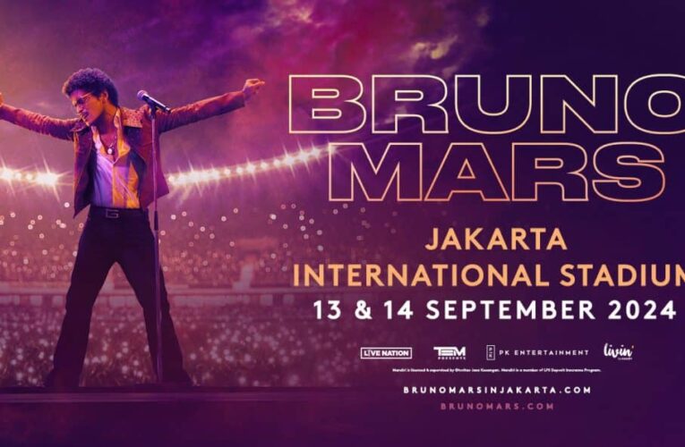Konser Bruno Mars di Jakarta 2024 Akan Digelar di JIS September Mendatang