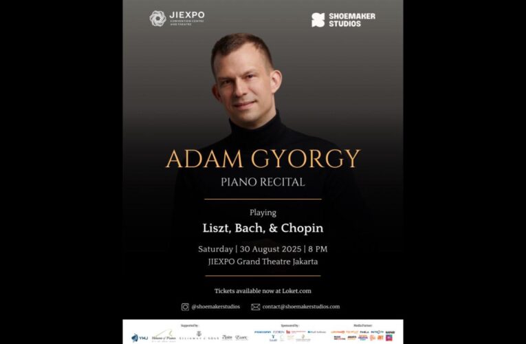 Adam Gyorgy Gelar Piano Recital di Jakarta, Hadirkan Karya Liszt, Bach, dan Chopin