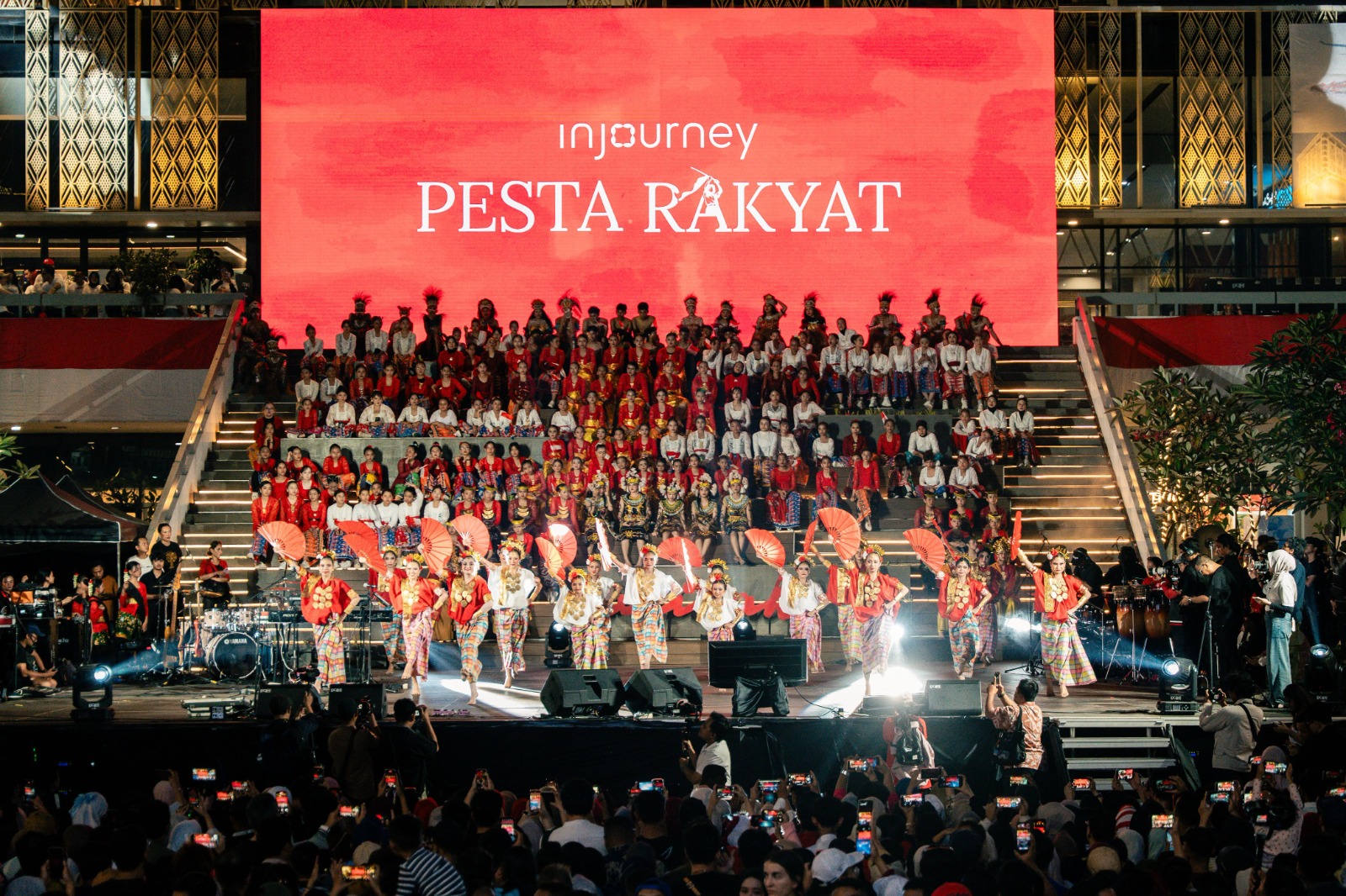 InJourney Pesta Rakyat 2025: 300 Ribu Pengunjung Padati Sarinah, Meriahkan HUT RI ke-80