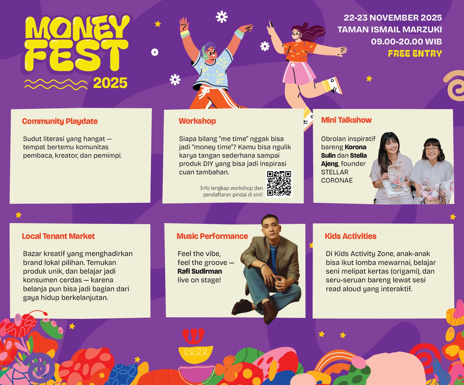 Money Fest 2025: Festival Work & Shop yang Bikin Kreatif, Produktif, dan Tetap Seru!