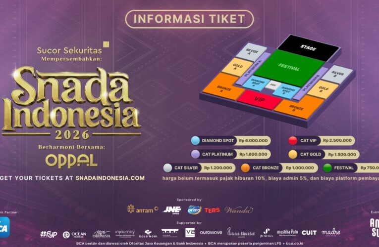 SNADA Indonesia 2026 Hadirkan “Suara dan Nada dari Indonesia Timur” di Istora Senayan